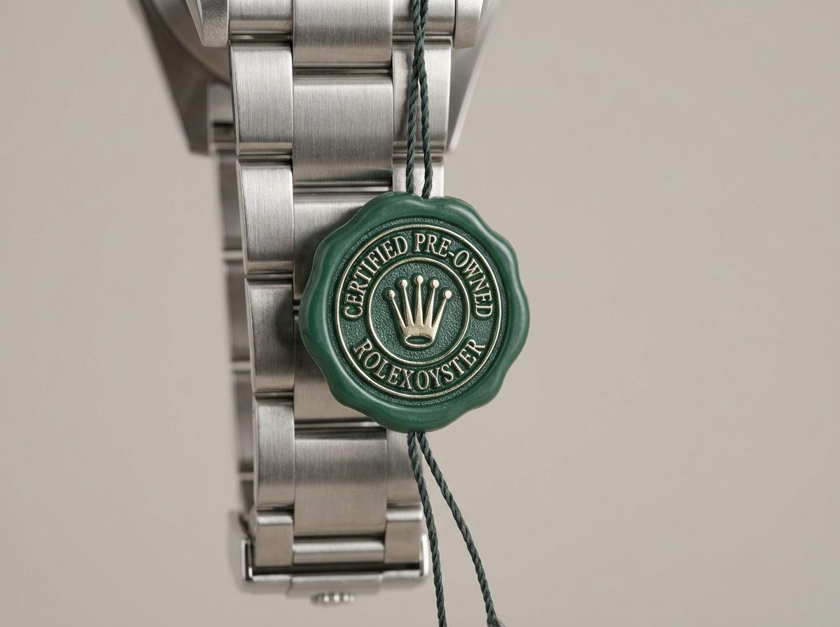 Rolex CPO seal of authenticity